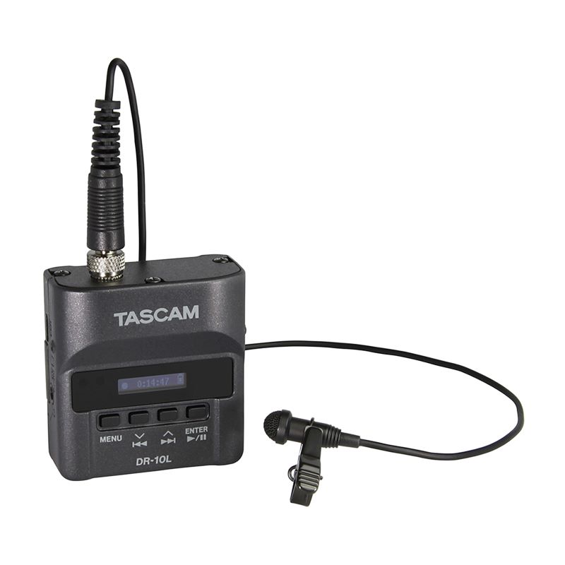 Mikro rejestrator Tascam DR-10L - recenzja i specyfikacja urządzenia
